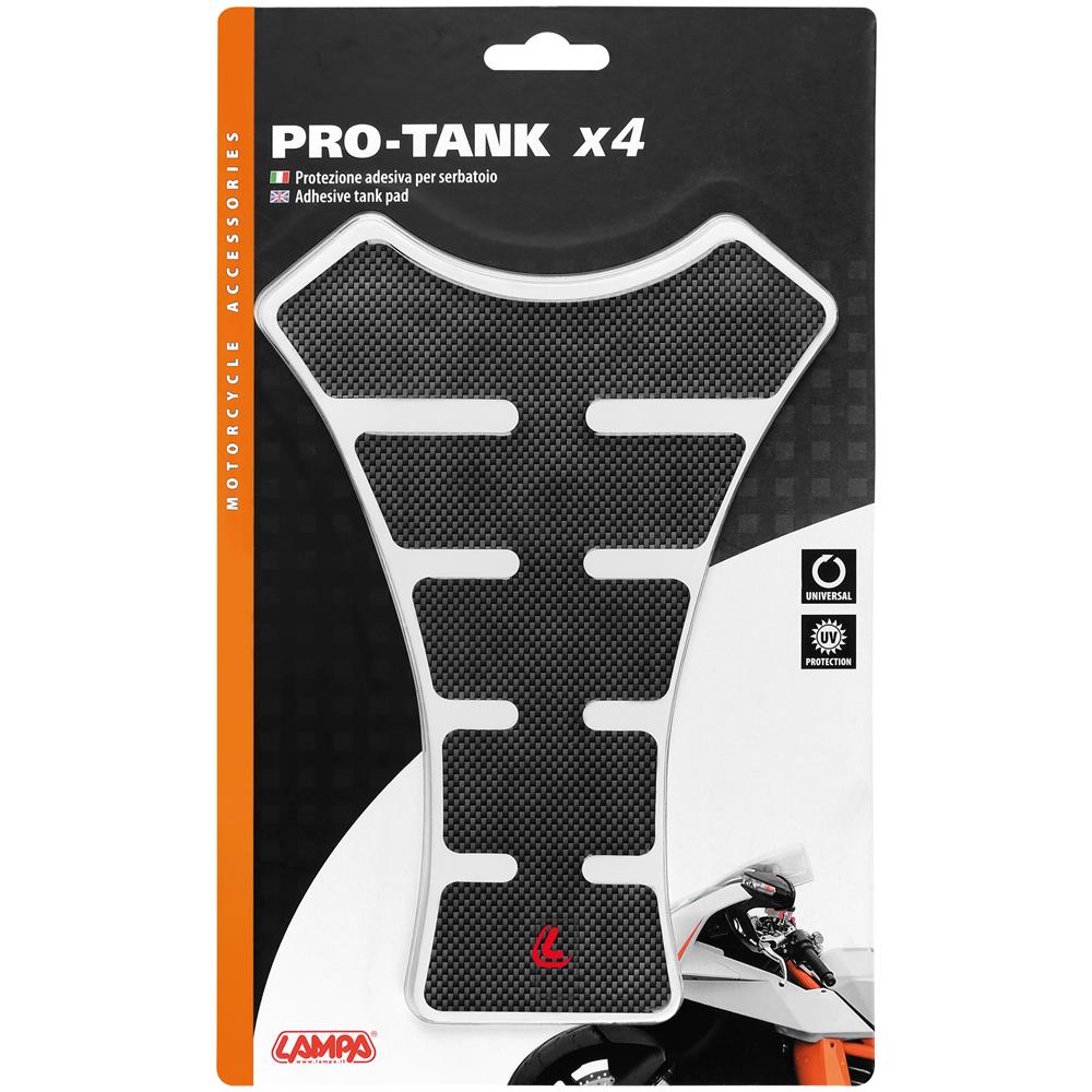 90514 Pro-tank X4 Protezione Adesiva Per Serbatoio Carbon - Foto 3