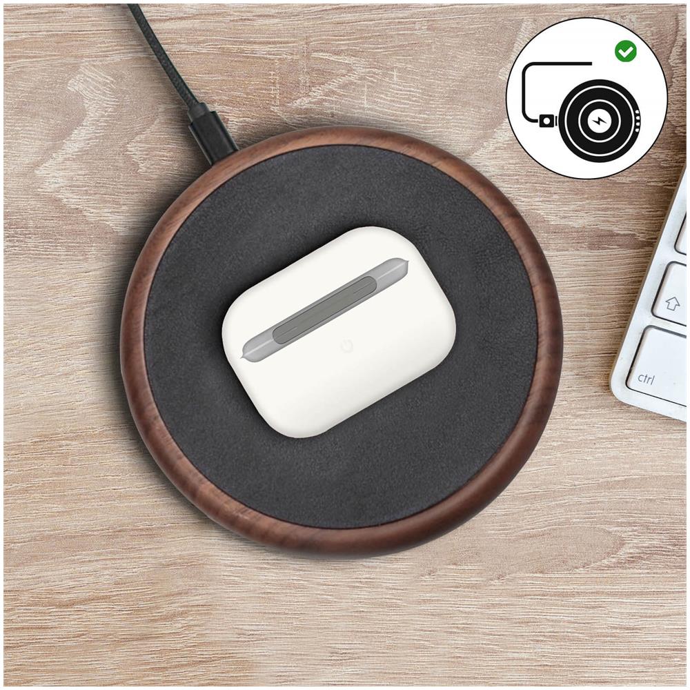 Custodia Airpods Pro Silicone Soft-touch Opaco Compatibile Qi Bianco - Foto 5