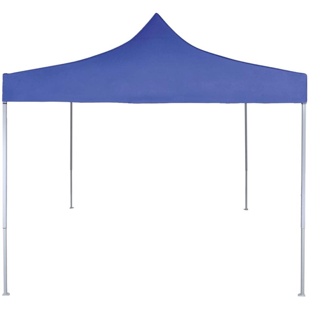 Gazebo Professionale Pieghevole 2x2 M In Acciaio Blu - Foto 2