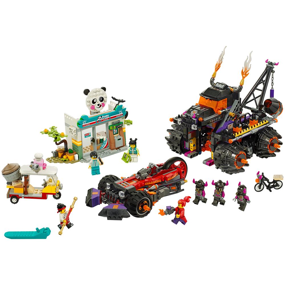 80011 Monkie Kid Inferno Truck di Red Son - Foto 2