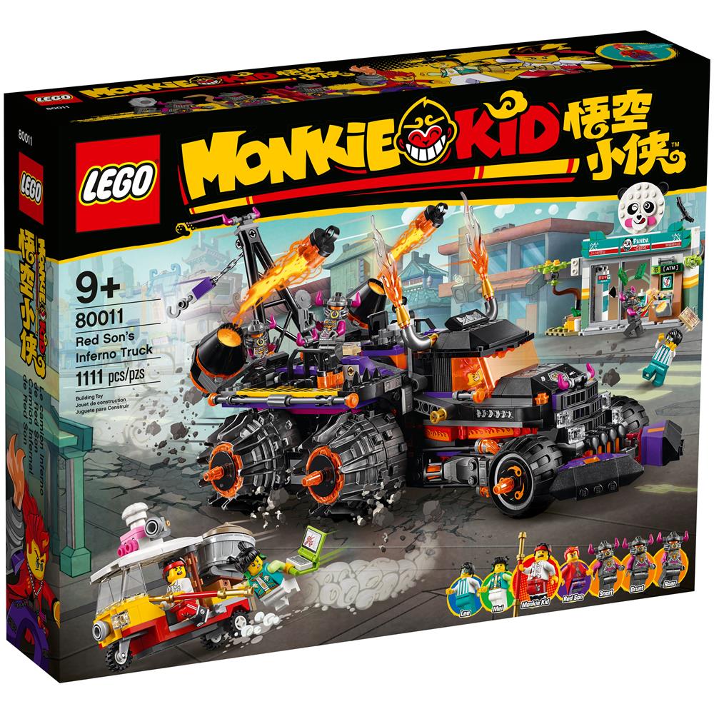80011 Monkie Kid Inferno Truck di Red Son - Foto 1