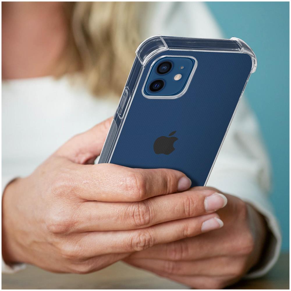 Pack Protezione Iphone 12 Mini Cover + Vetro Temperato Trasparente - Foto 2