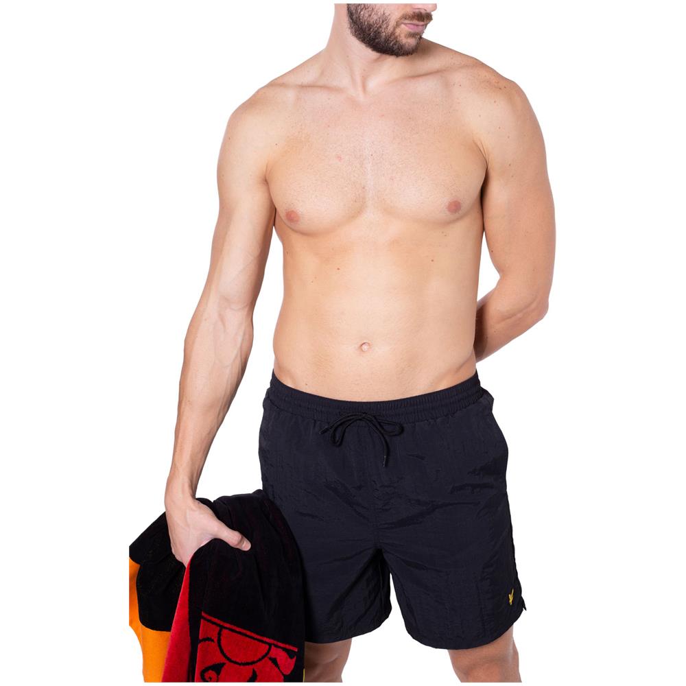 Lyle & Scott - Boxer Da Mare Uomo Con Logo - Foto 2