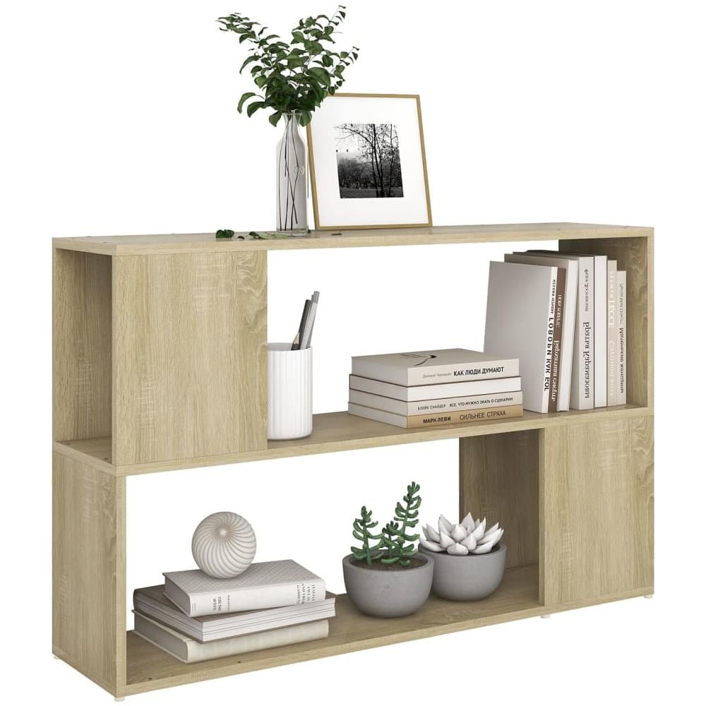 Libreria Rovere Sonoma 100x24x63 cm in Truciolato - Foto 2