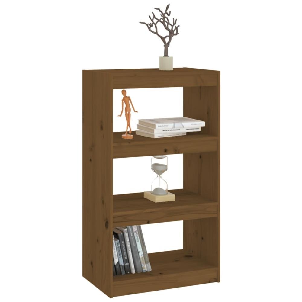 Libreria / divisorio Miele 60x30x103,5 Cm Legno Massello Di Pino - Foto 2