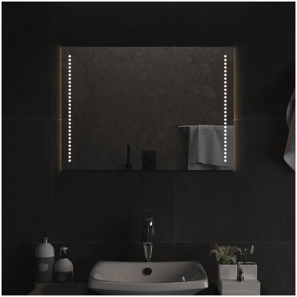 Specchio Da Bagno Con Luci Led 70x50 Cm - Foto 1