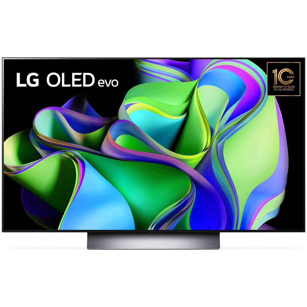 TV OLED evo Ultra HD 4K 48" OLED48C34LA Smart TV WebOS Dark Titan Silver 2023 - Foto 1