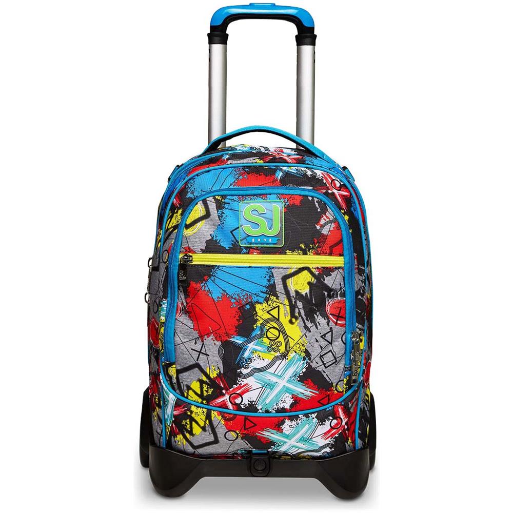 Trolley Zaino JACK 2 Ruote GRITZLED BOY Capacità 34 Litri - Foto 1