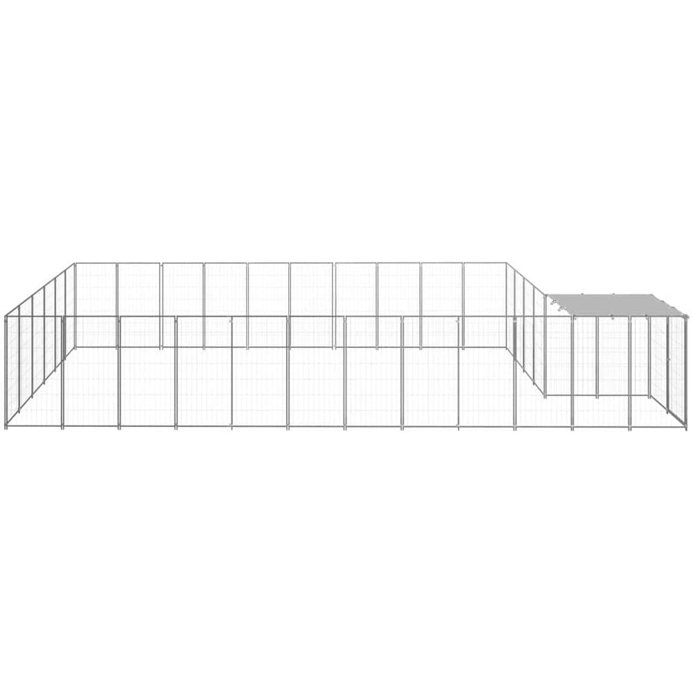 Gabbia Per Cani Argento 19,36 M In Acciaio - Foto 3