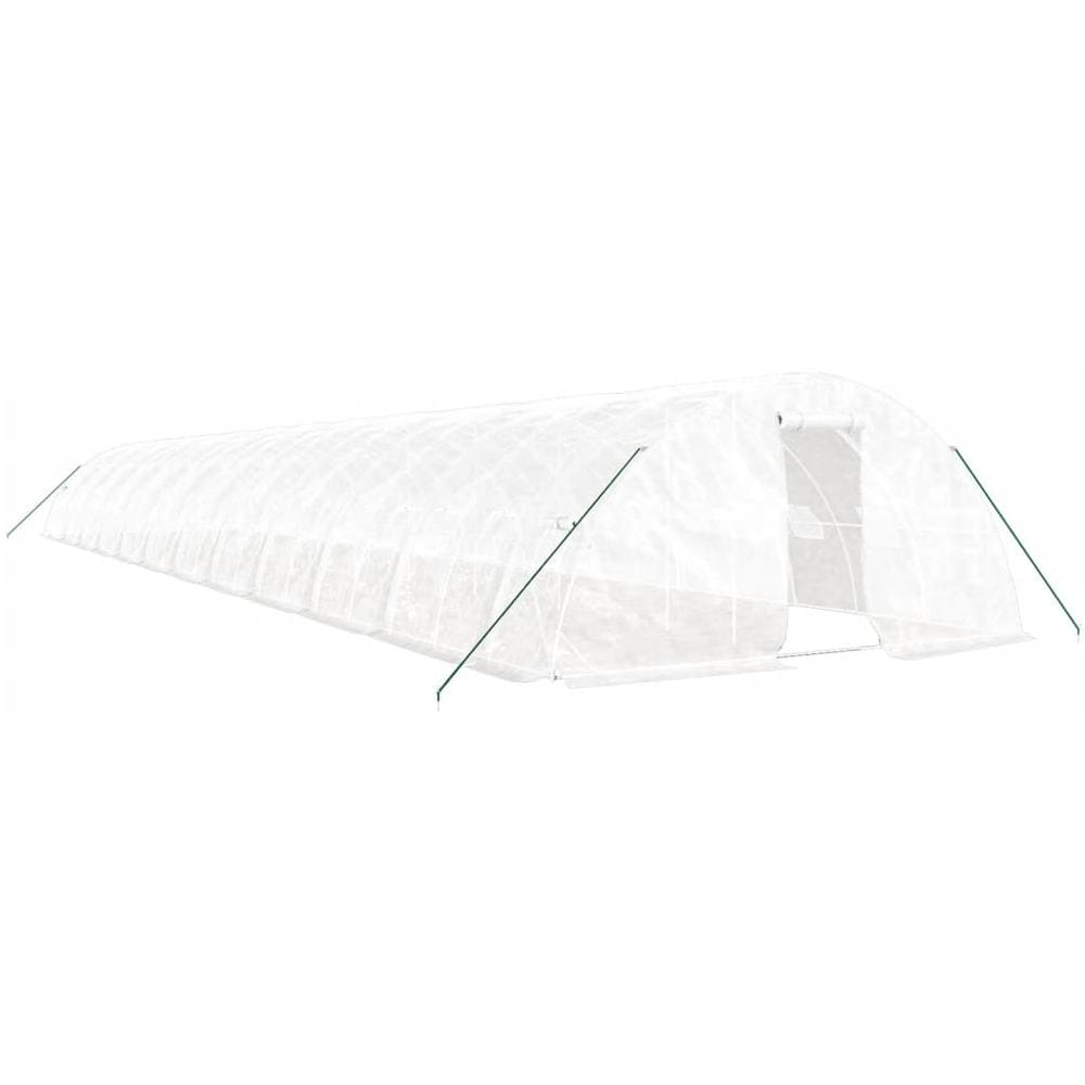 Serra Con Telaio In Acciaio Bianco 120 M 24x5x2,3 M - Foto 2