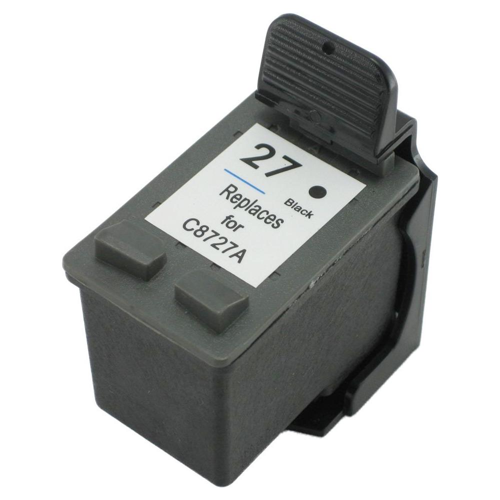Cartuccia 27 Nera Compatibile Per Hp Deskjet 3320/3325/3420/3425 C8727a Capacità 18ml - Foto 1