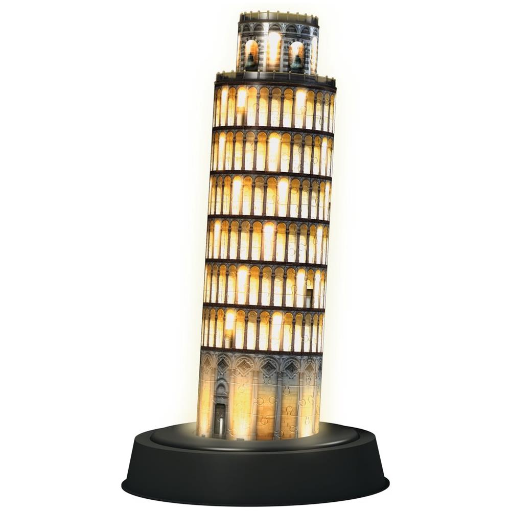 Puzzle 3D Torre Pisa Night 216 Pezzi - Foto 2