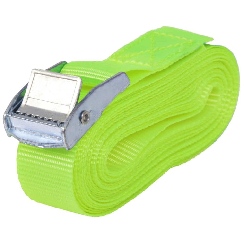 Cinghie 10 Pz 0,25 Tonnellate 5mx25 Mm Verde Fluo - Foto 2