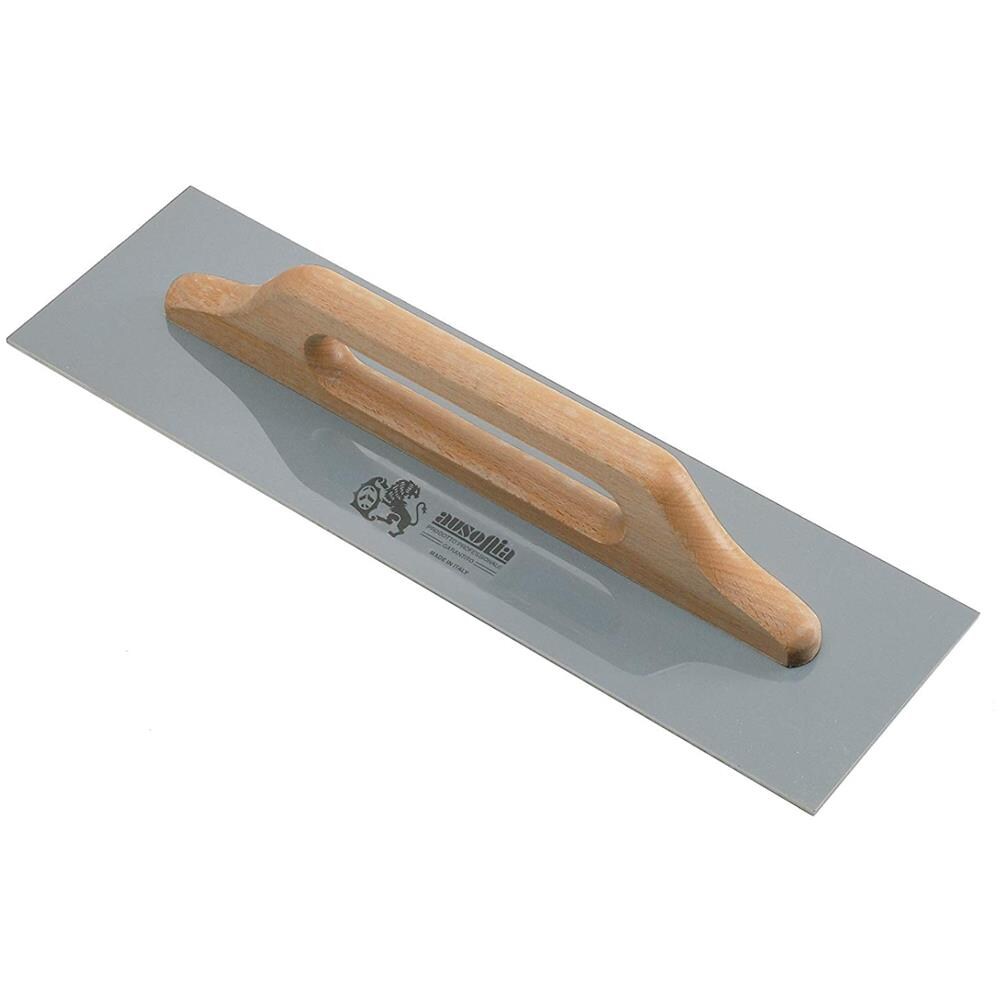 Frattazzo Per Stucco Lama In Acciaio Manico In Legno, 48x12 Cm - Foto 1