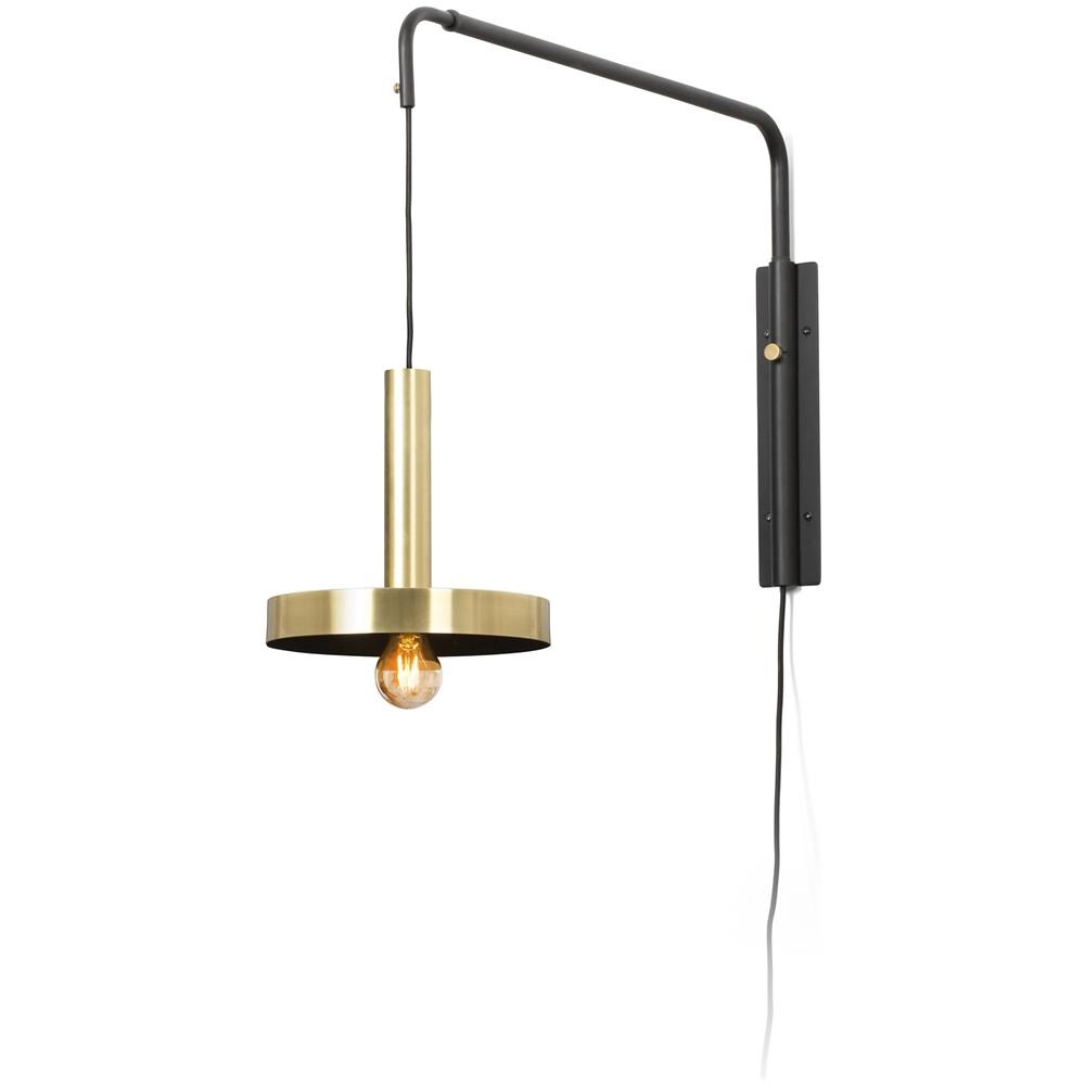Faro Faro 20168 Whizz Lampada Da Parete Oro Satinnero 1 - Foto 2