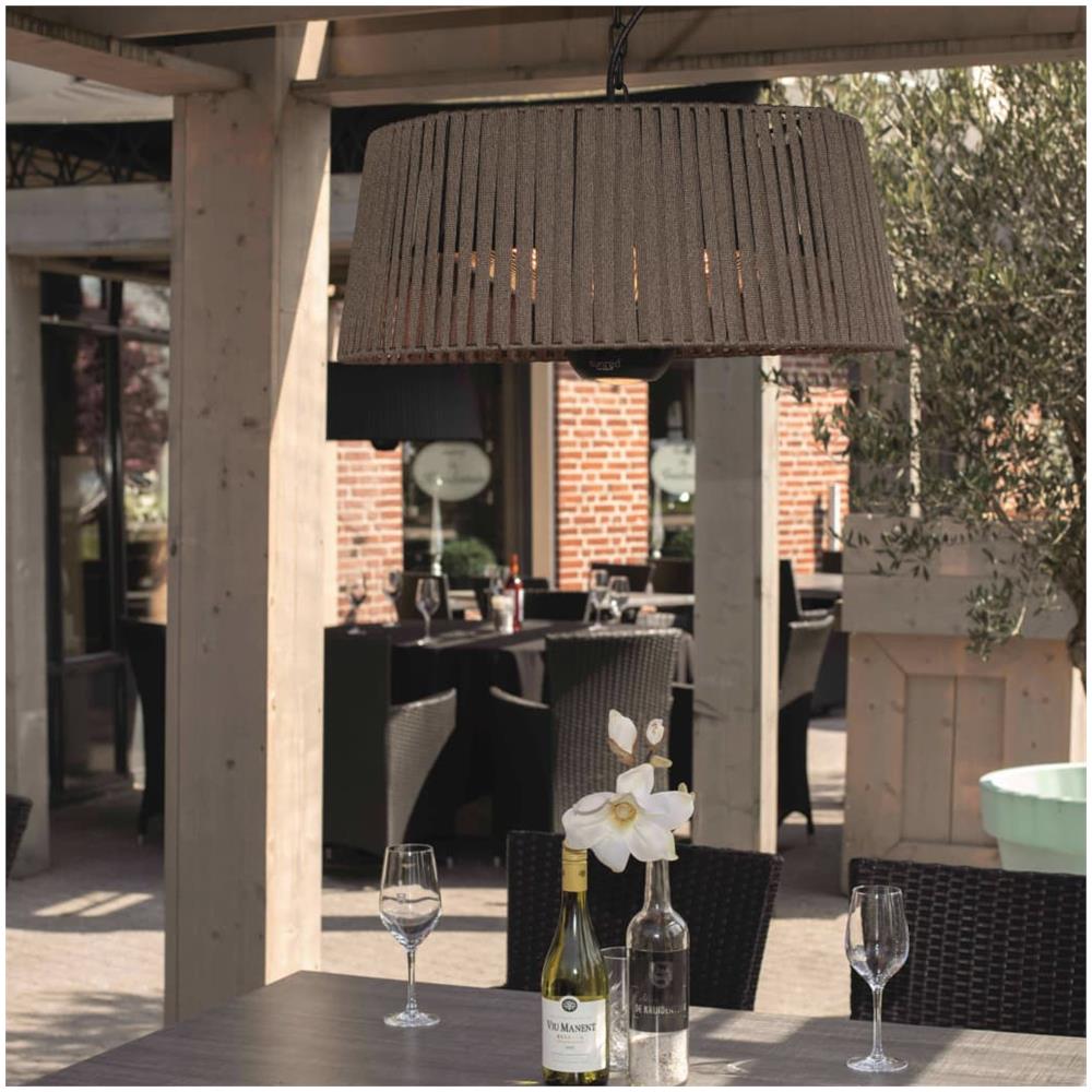 Radiatore a Soffitto Artix Corda 1800 W Alogeno Marrone - Foto 2