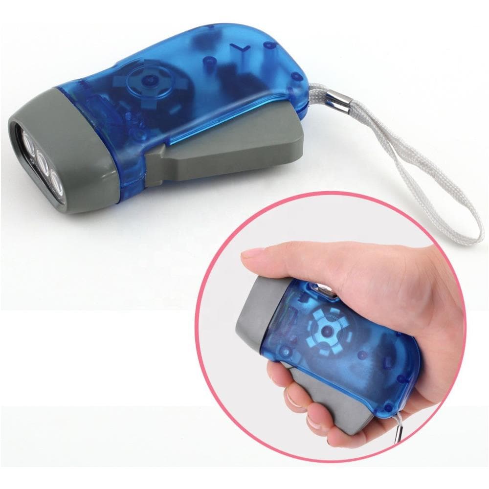 Torcia 3 Led A Dinamo - Foto 1