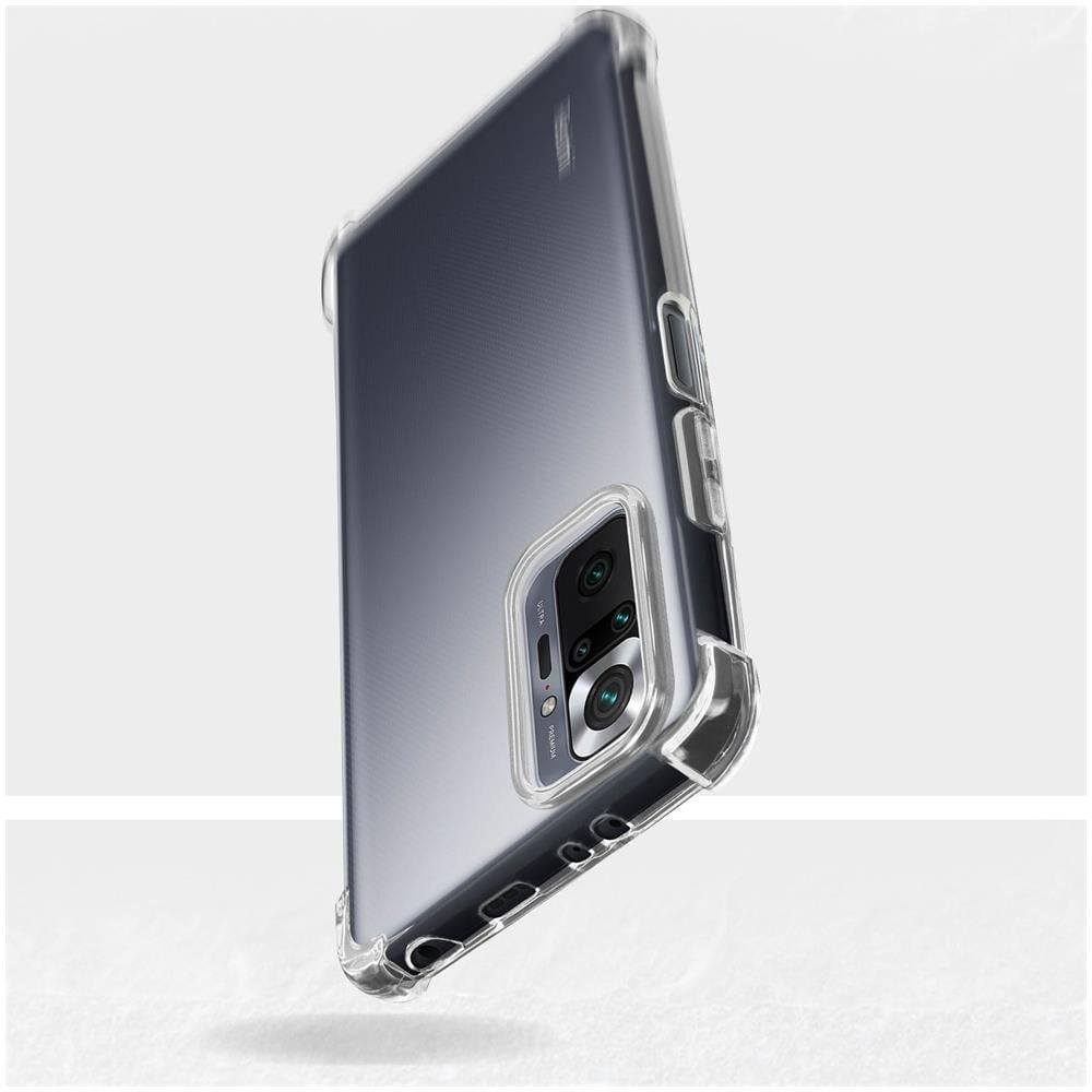 Cover Xiaomi Redmi Note 10 Pro Morbida Angoli Rinforzati Trasparente - Foto 2