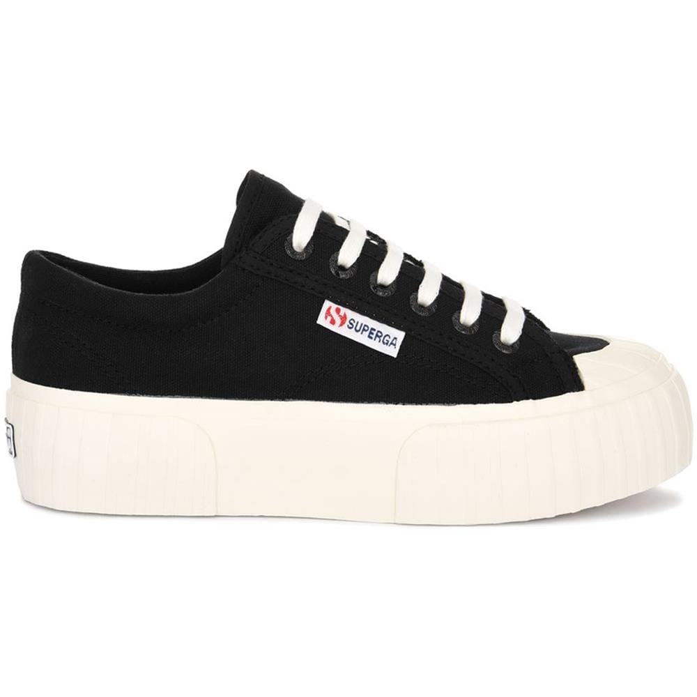 Scarpe 2631 Stripe Platform Taglia 37 Codice S5111sw-a6m Nero - Foto 1
