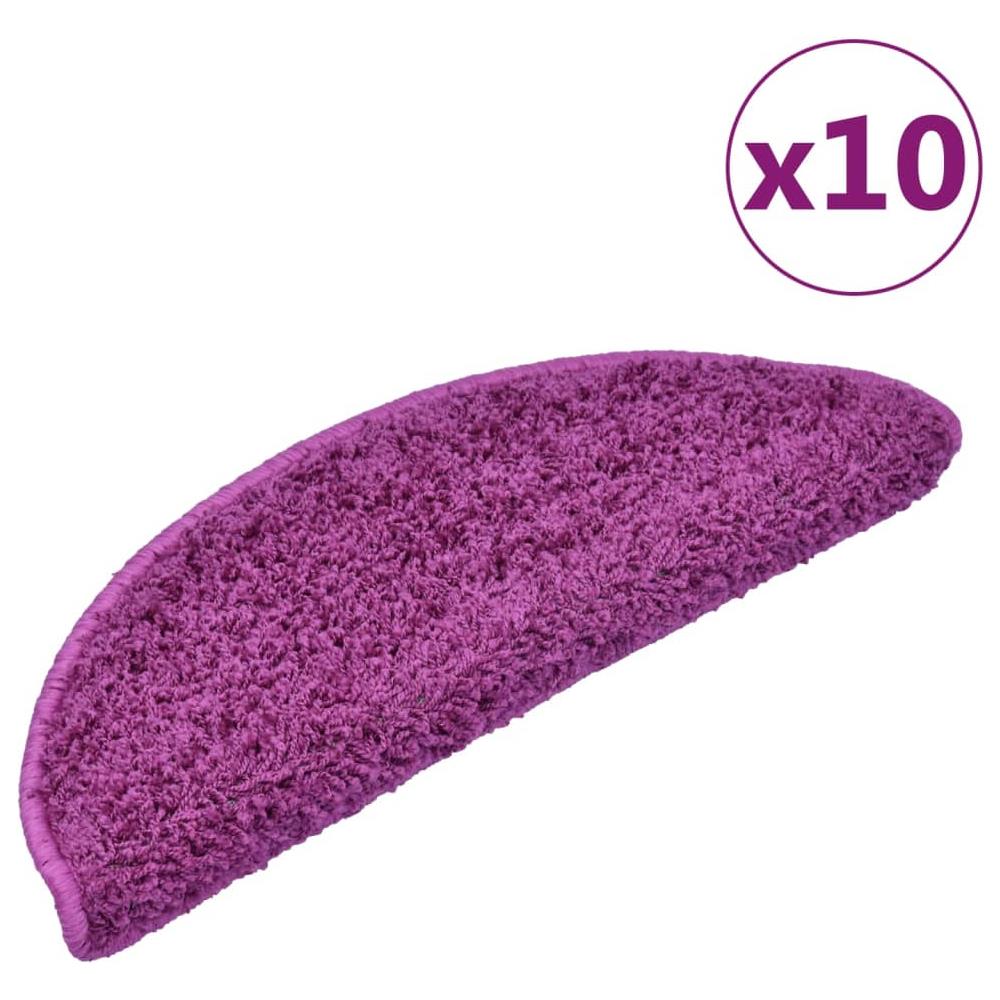 Tappetini Per Scale 10 Pz 65x25 Cm Viola - Foto 1