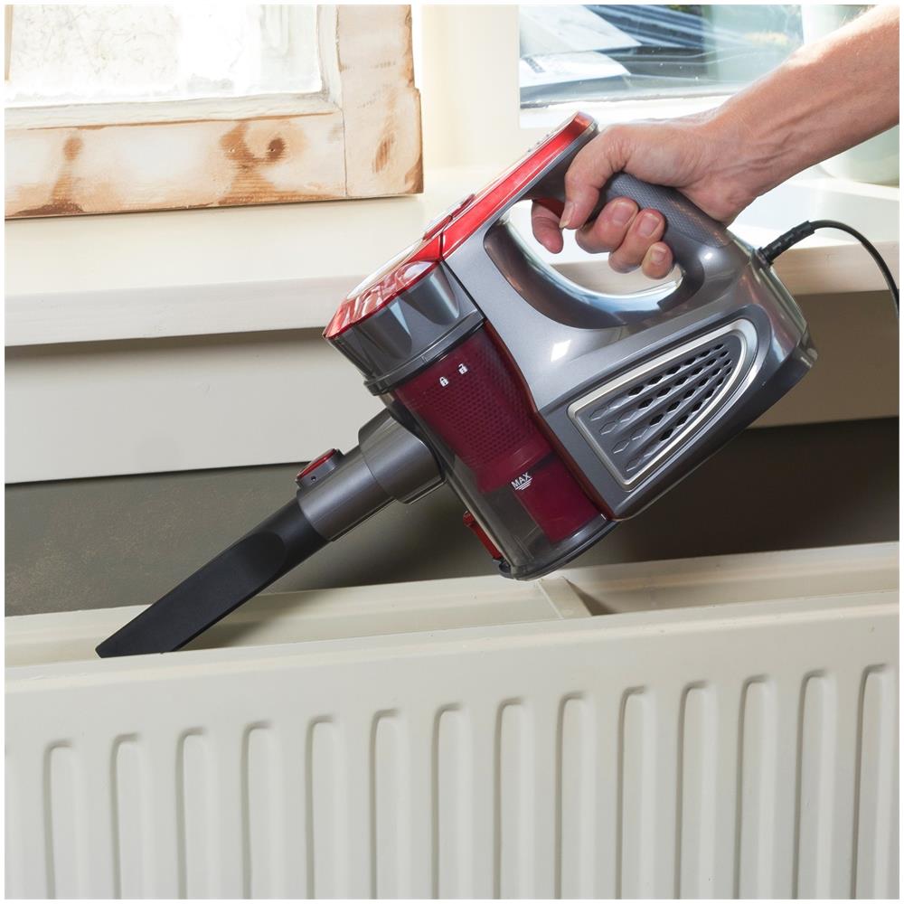 AVC800 Aspirapolvere Elettrica senza Sacco Capacità 0.6 L Colore Grigio / Rosso - Foto 10