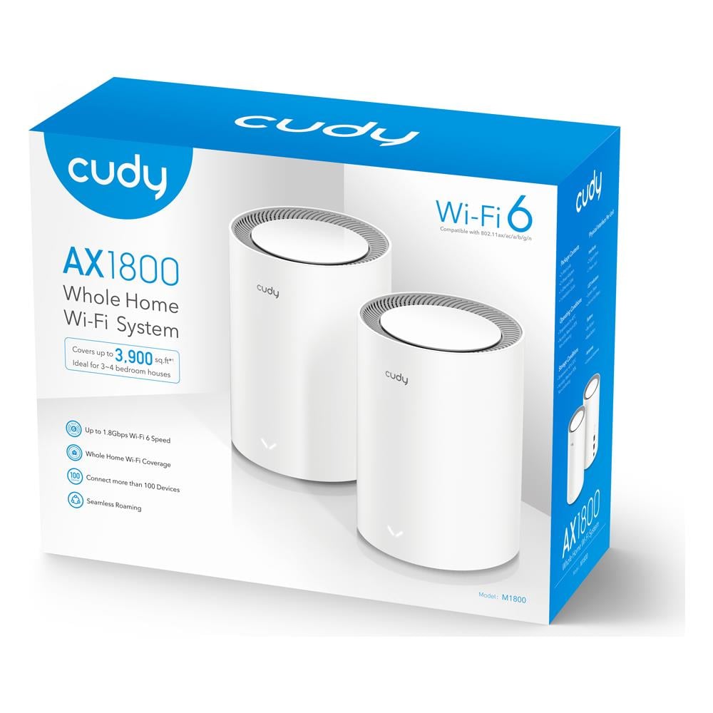 AX1800 Dual-band (2.4 GHz / 5 GHz) Wi-Fi 6 (802.11ax) Bianco 1 Interno - Foto 4