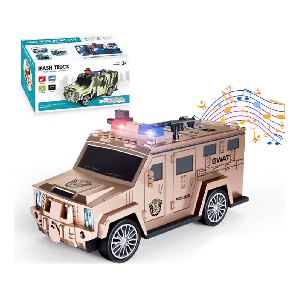 Salvadanaio auto camion oro rosa - Foto 1