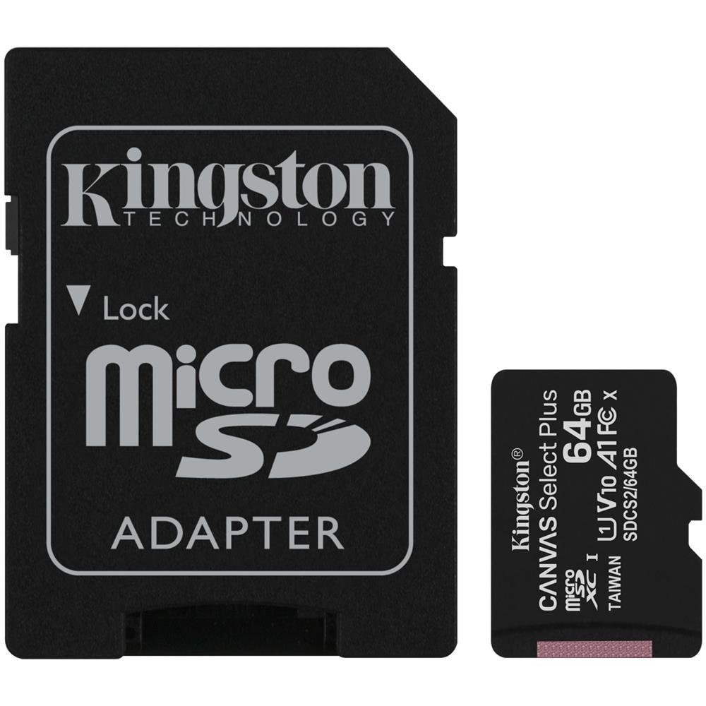 Scheda di Memoria SDXC Canvas Select Plus 3 x 64 GB Classe 10 Velocità 100 MB / s con Adattatore  - Foto 2