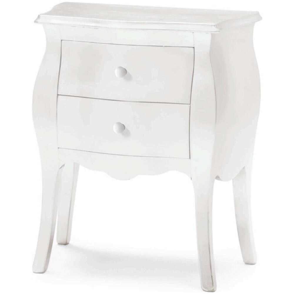 Jalen - Comodino In Legno Massello Bombato - Foto 2