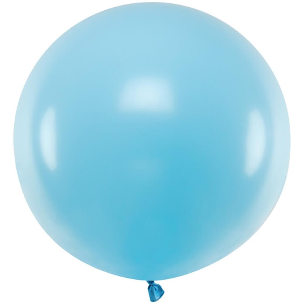 Partydeco - Palloncino In Lattice Gigante Celeste 60cm - Foto 1