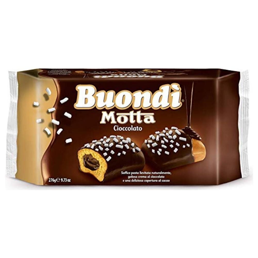 Motta Buondi' Al Cioccolato In Confezione Da 6 Merendine - 276 Grammi Totali - Foto 1