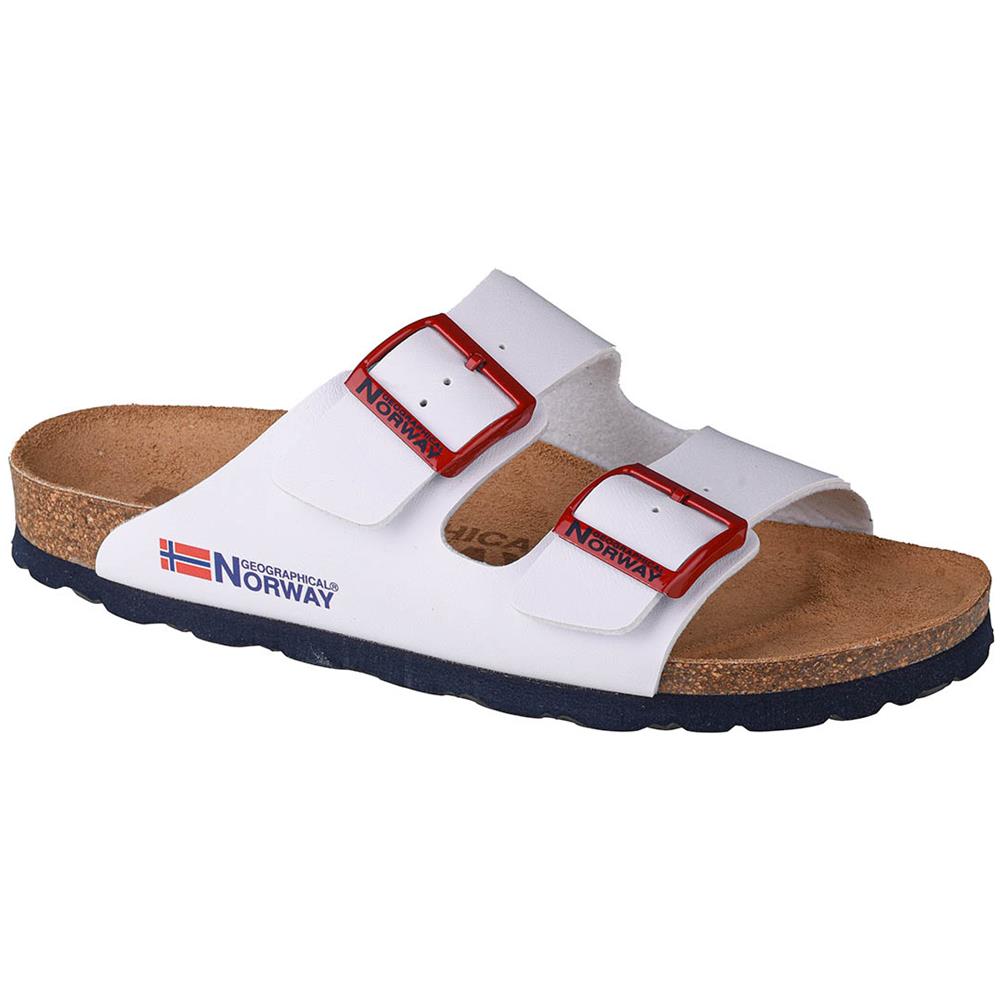 Sandalias Bios Doble Hebilla, Donna, Bianco, Le Ciabatte, Numero: 36 Eu - Foto 1
