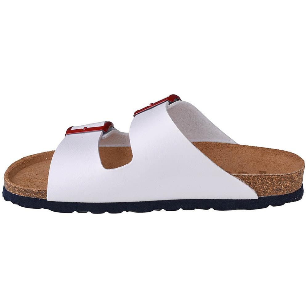 Sandalias Bios Doble Hebilla, Donna, Bianco, Le Ciabatte, Numero: 36 Eu - Foto 2