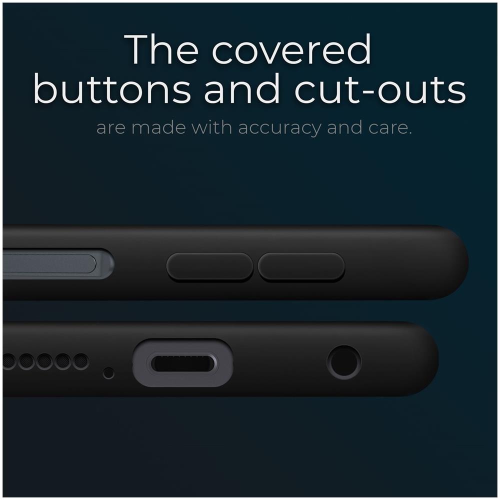 Lifestyle. Cover Per Xiaomi Redmi Note 9s, Note 9 Pro, Nero - Custodia In Silicone Liquido Con Finitura Opaca E Fodera Morbida In Microfibra - Foto 5