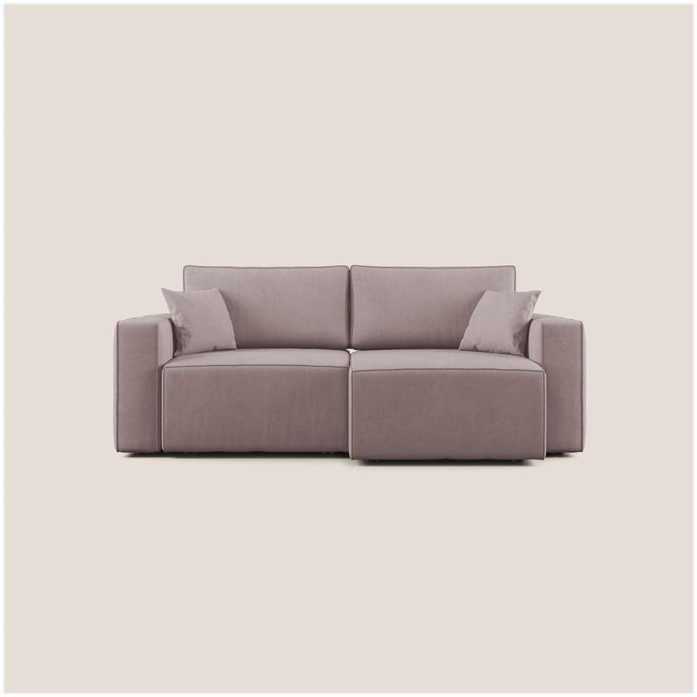 Morfeo Divano Con Sedute Estraibili T02 Rosa - Foto 2