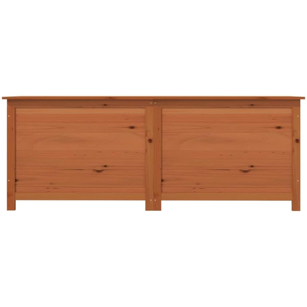 Scatola Cuscini Marrone 150x50x56 Cm In Legno Massello Di Abete - Foto 2