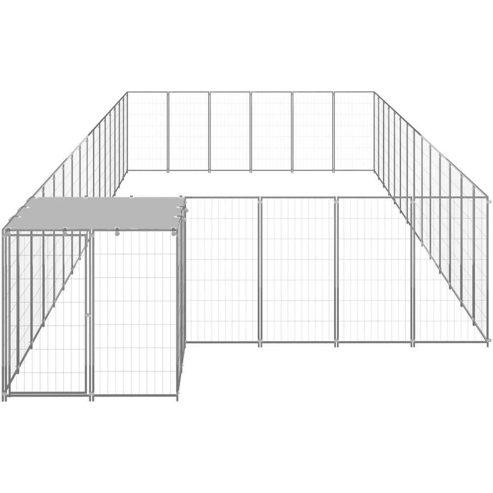 Gabbia Per Cani Argento 26,62 M In Acciaio - Foto 2