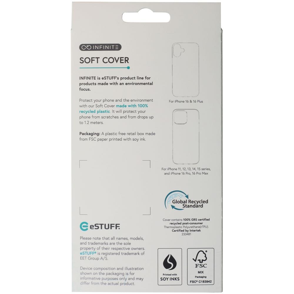 ES67100051 custodia per cellulare 17 cm (6.7") Cover Trasparente - Foto 9