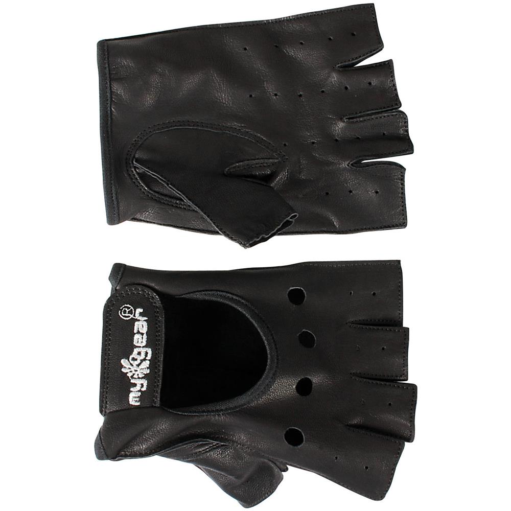 Guanti Pelle Half Finger Mezze Dita Taglia Xl - Foto 4