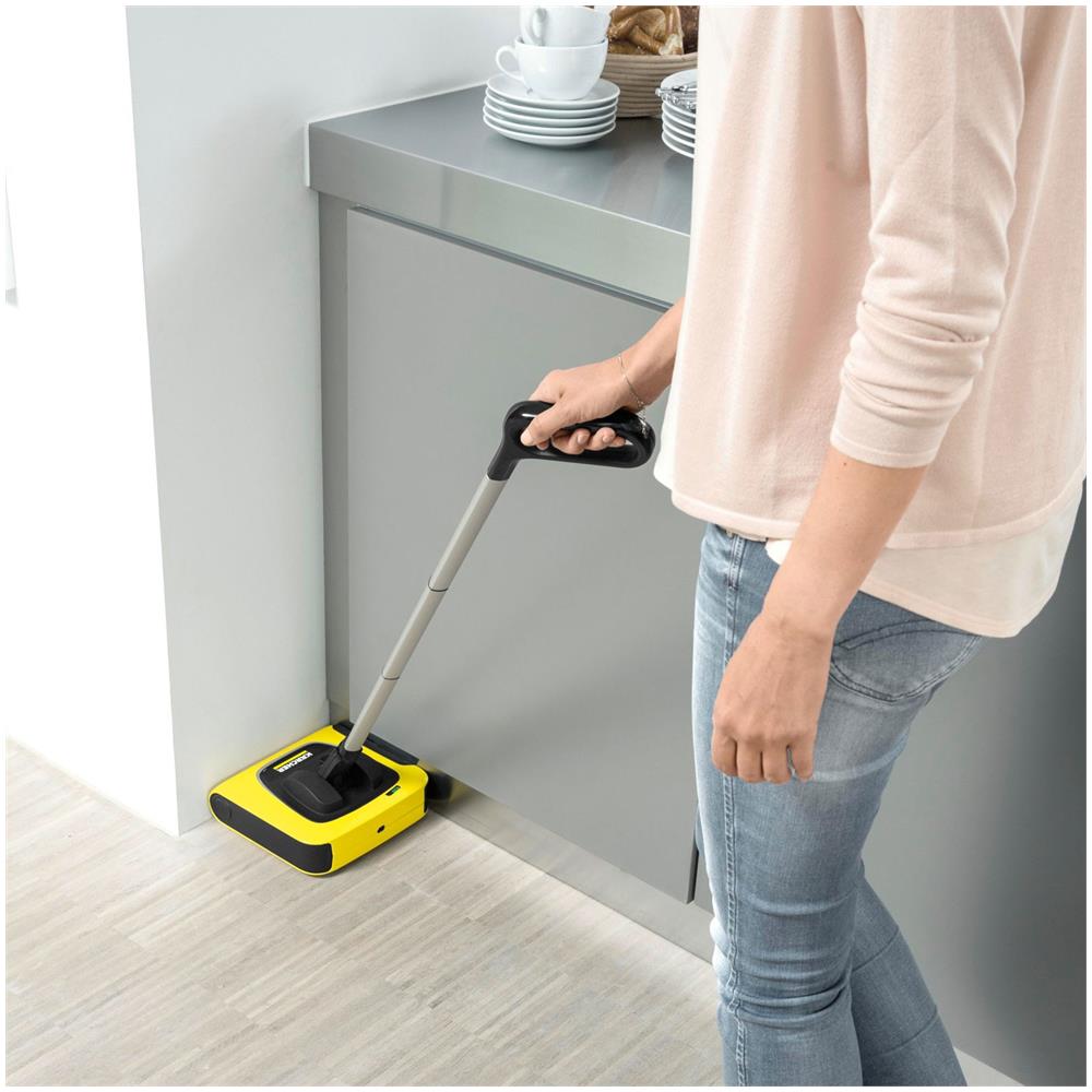 KARCHER Scopa Ricaricabile KB 5 Senza Sacco Colore Nero / Giallo NA9397