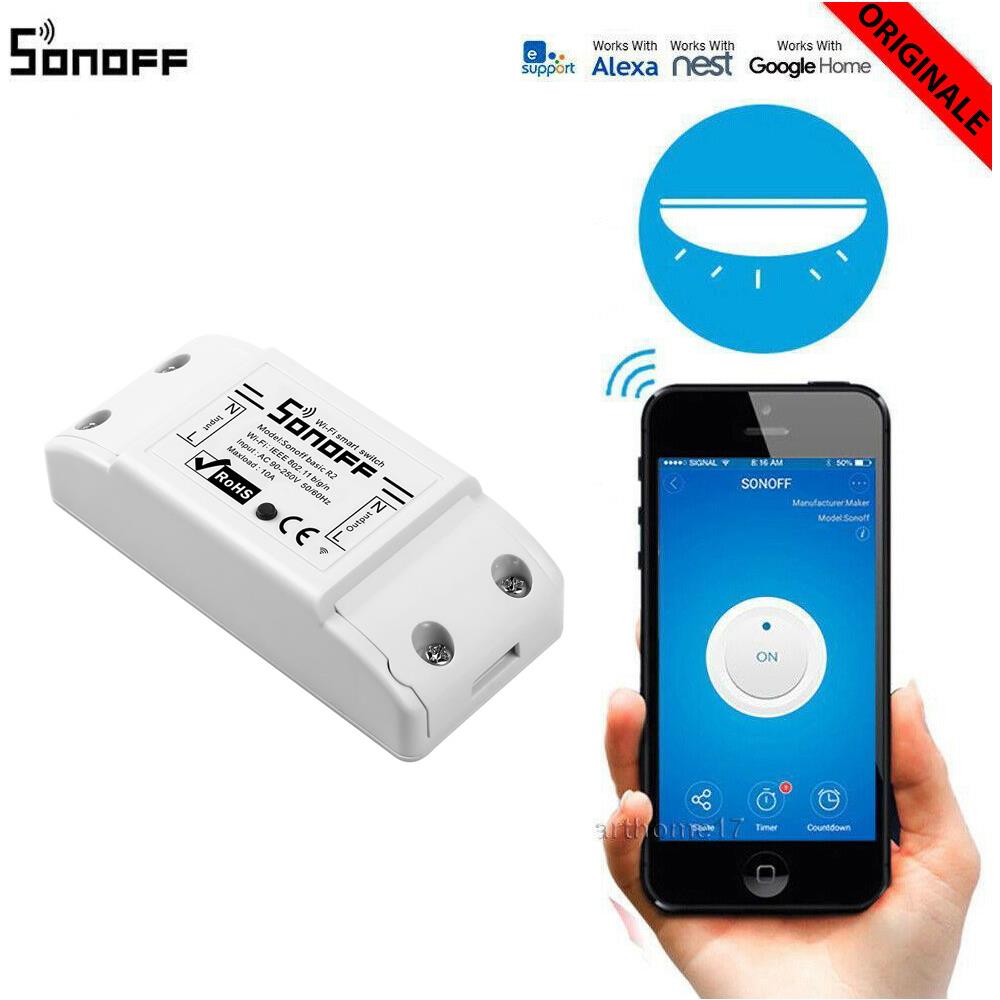 Basic R2 - Interruttore Wifi Switch Comandabile Con Alexa E Google Home - Foto 1