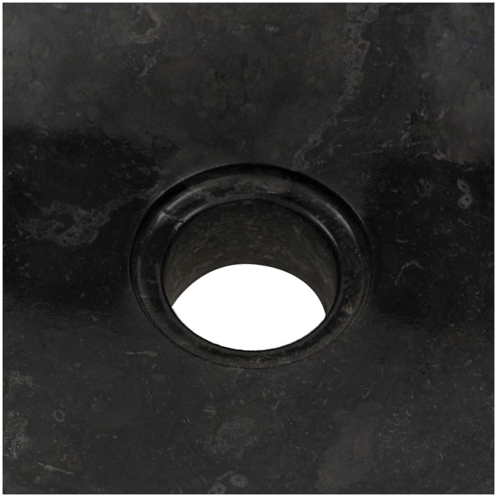 Lavandino 40x12 Cm In Marmo Nero - Foto 2