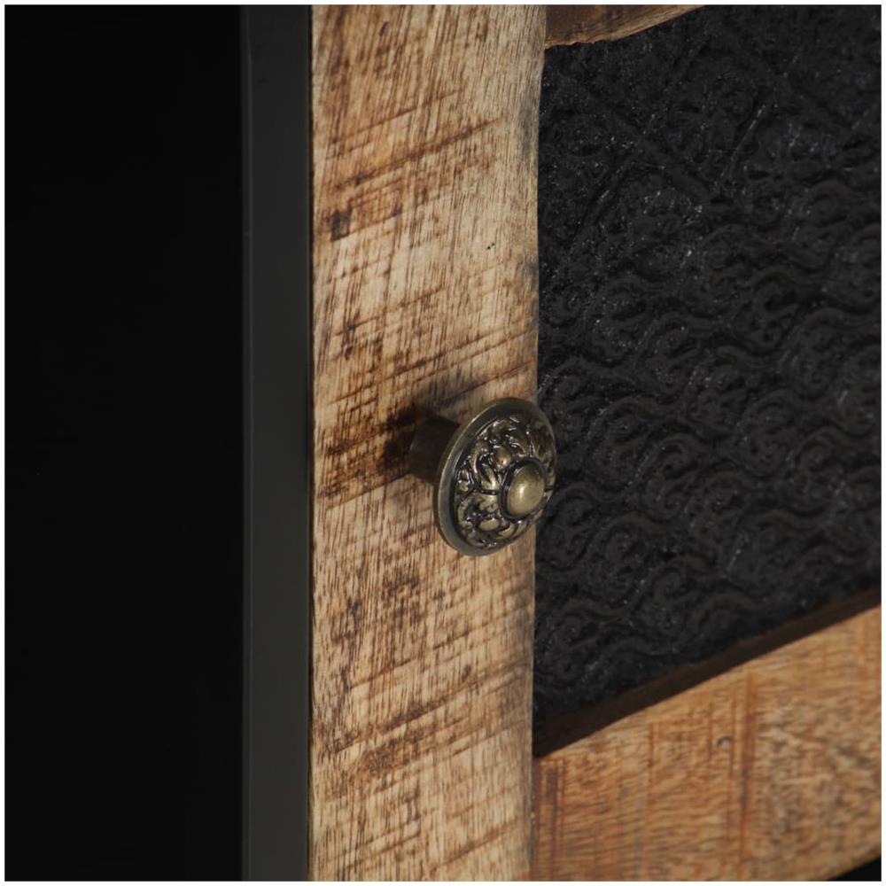 Tavolino Da Salotto 90x50x35 Cm Legno Di Mango Grezzo - Foto 2