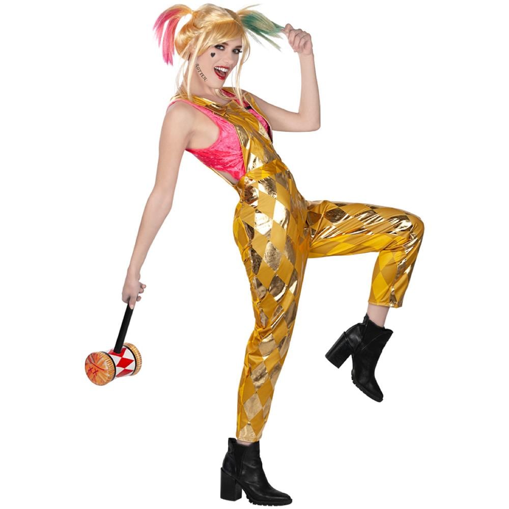 Costume Salopette Harley Quinn Birds Of Pray Donna - Taglia: Xs - Foto 1