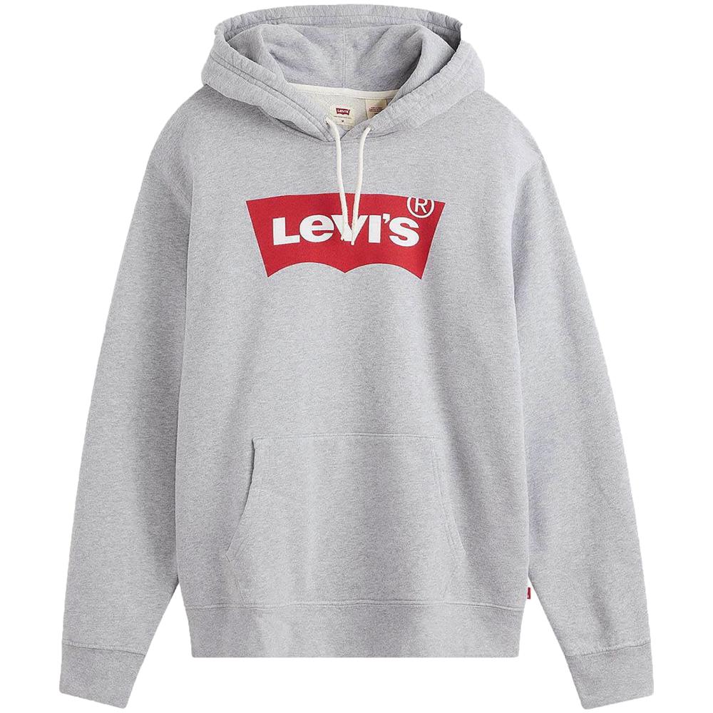 Felpa Da Uomo Con Cappuccio Graphic Standard Grigia Taglia L Codice 38424-0000 - Foto 3