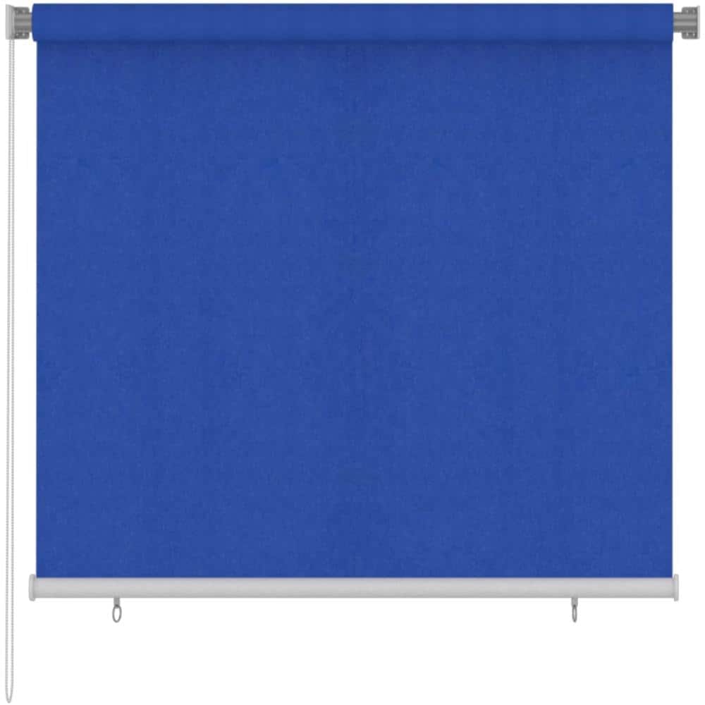 Tenda A Rullo Per Esterni 160x140 Cm Blu Hdpe - Foto 1