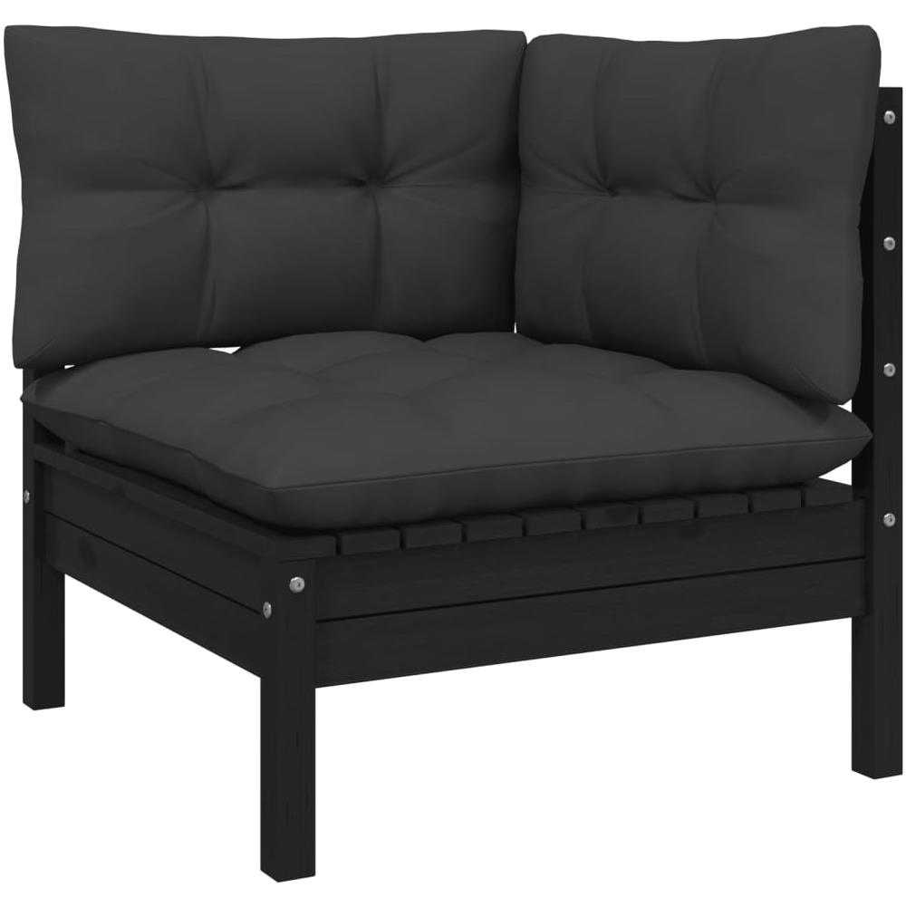 Set Divani Da Giardino 7 Pz Con Cuscini Legno Di Pino - Foto 3