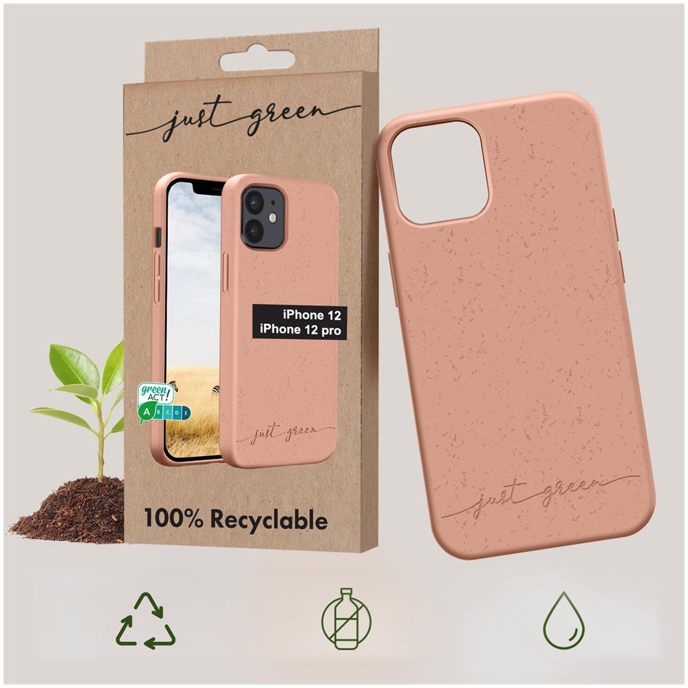 Cover Biodegradabile Per Iphone 12 / 12 Pro Rose Gold - Foto 6