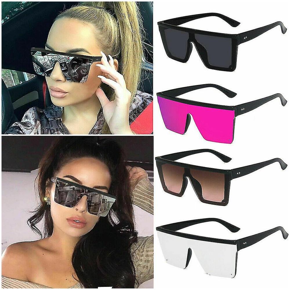 HTN Occhiali Da Sole Quadrati Di Grandi Dimensioni Donne In Moda