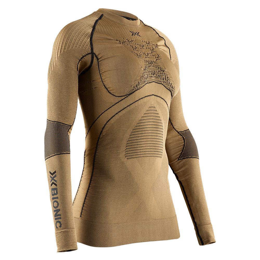 Maglia Radiactor 4.0 Round Neck Shirt Intimo Tecnico Donna - Gold-black S - Foto 1